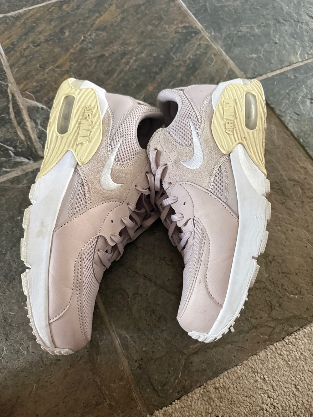 Nike Women’s Pale lavender Mesh Lace-Up Sneakers - Picture 4 of 6